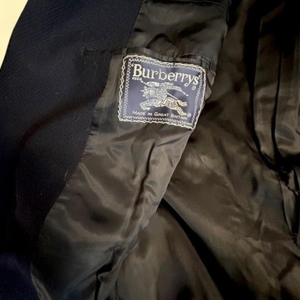 Vintage 70's Burberrys Double Breasted Wool Trench Coat  made in England - Picture 7 of 8